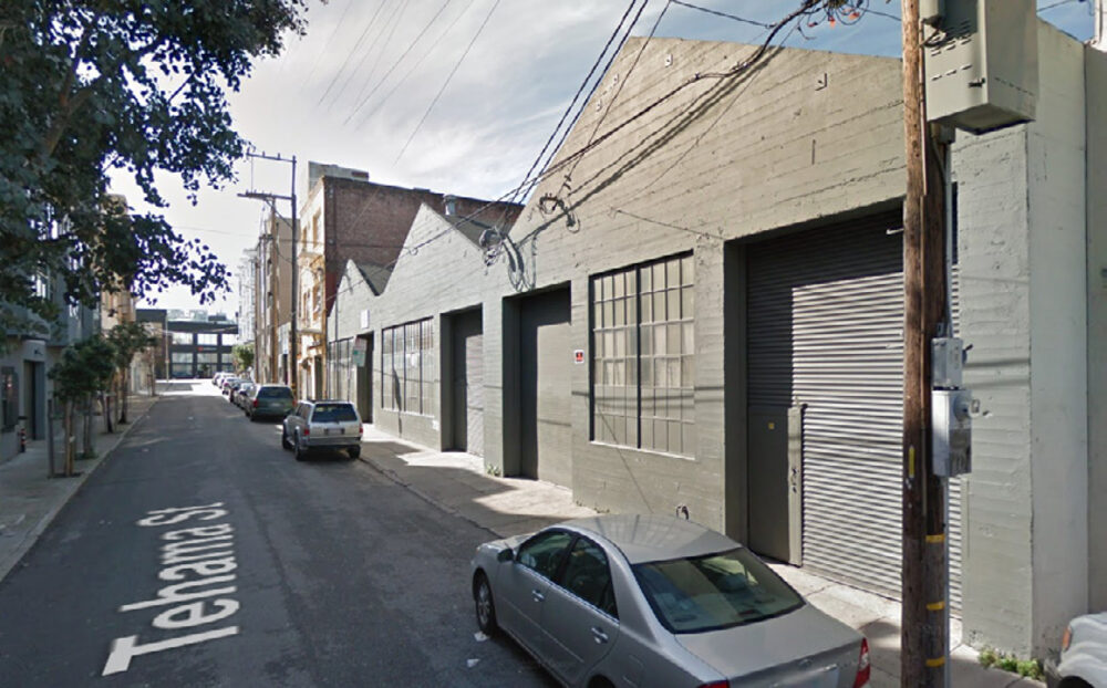 1251-1255 Howard Street Tehama Street alley entrance